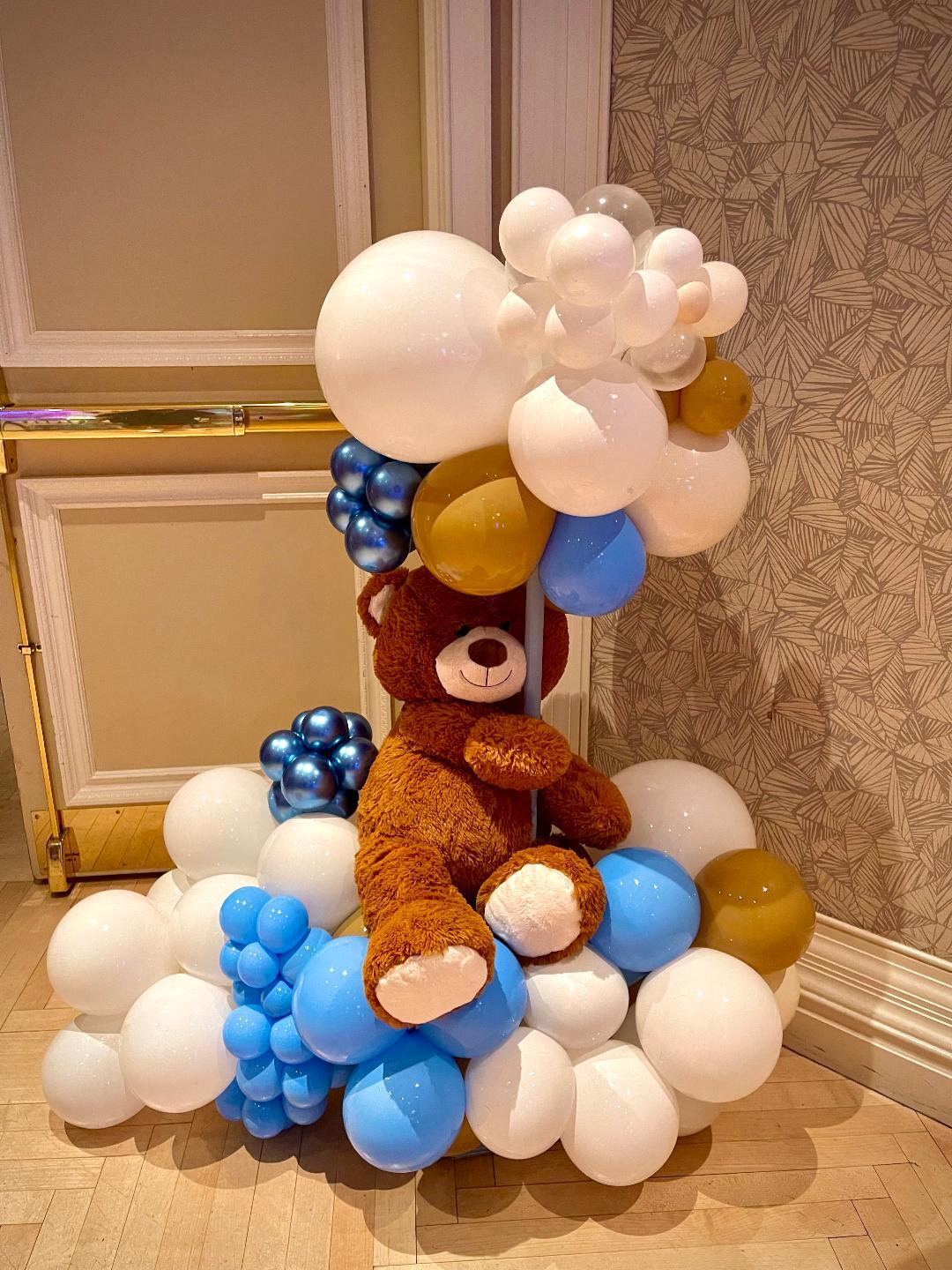 Teddy Bear Balloon Tower